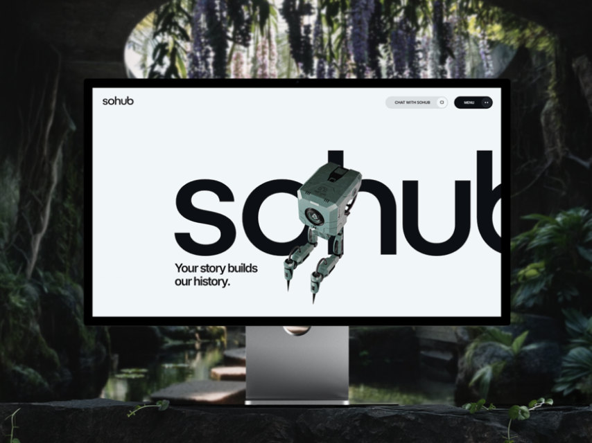 Eerste ontwerpschets van een nieuwe website